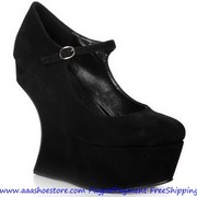 Christmas Promotion, Sale Giuseppe Zanotti Black Suede Sculpted Wedges 